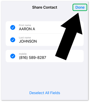 Aaron A Johnson - Share Contact HIGHLIGHT