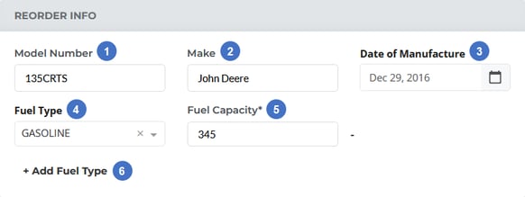 Create Asset - Reorder Info Panel Numbered