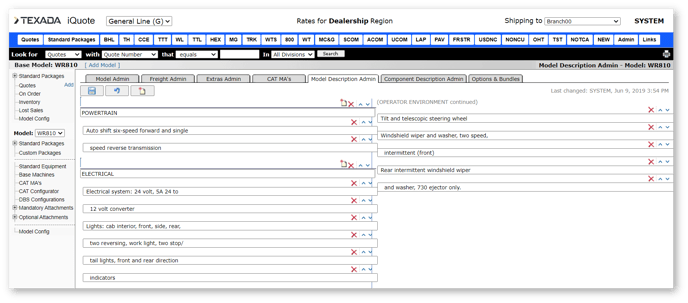 Model Config - Model Description Admin SHADOW