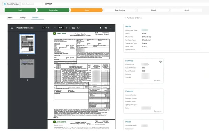 PO Data and PDF Integration 1