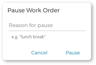 Pause Work Order NO BORDER SHADOW