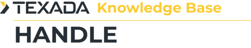 Texada Knowledge Base - Handle